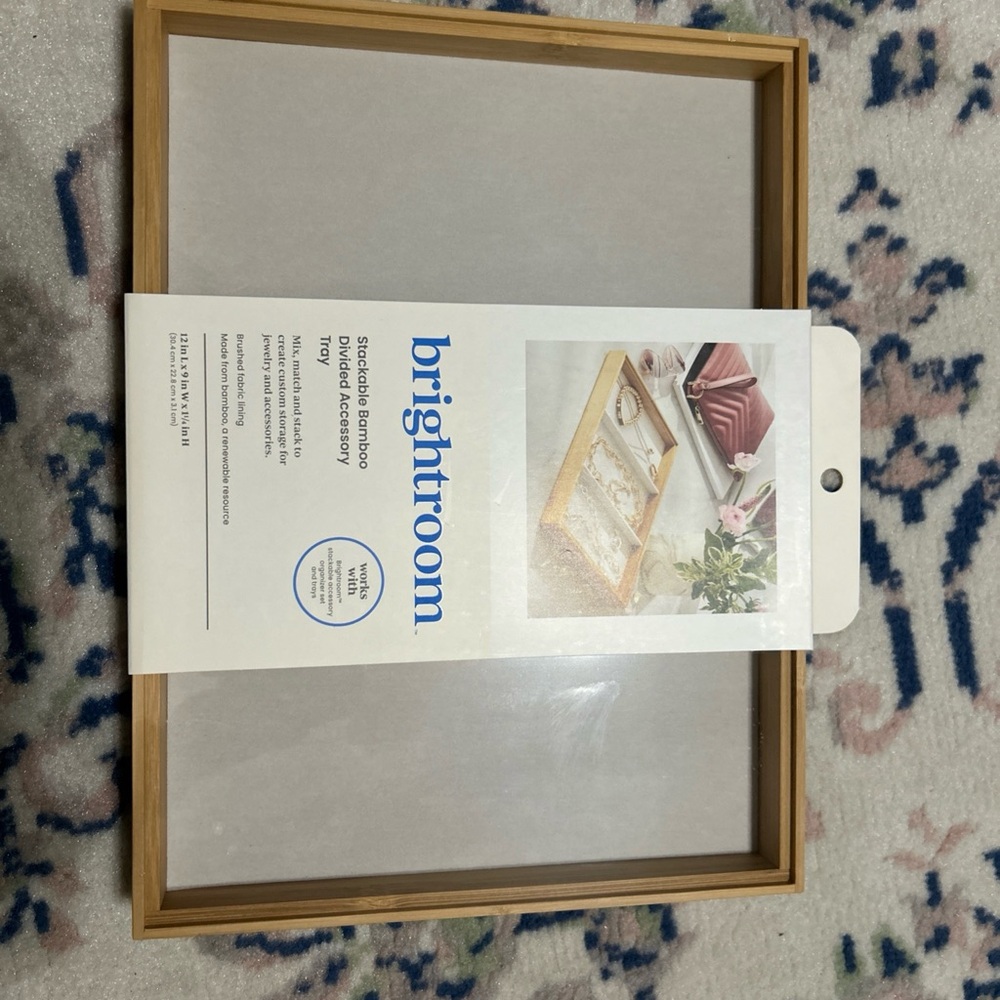 Bright room Jewelry box tray